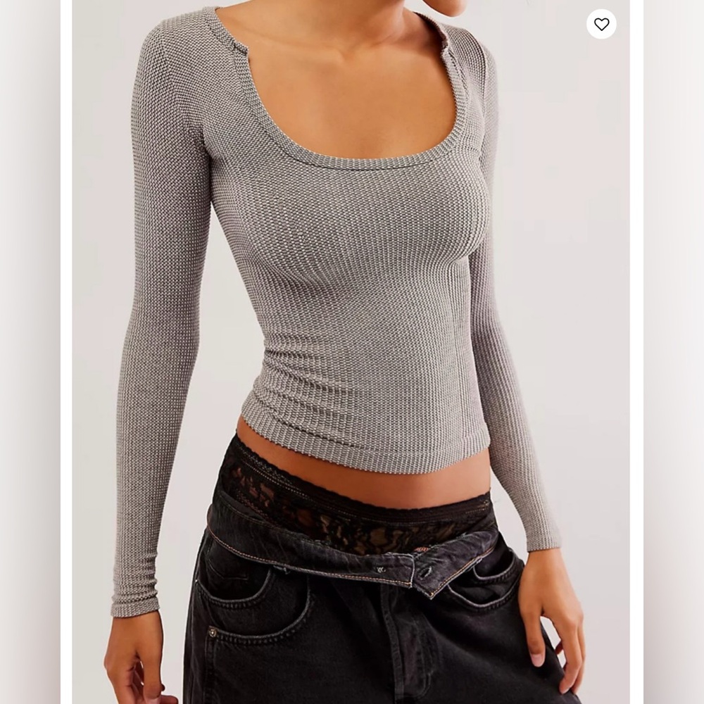Free People Long Sleeve Top